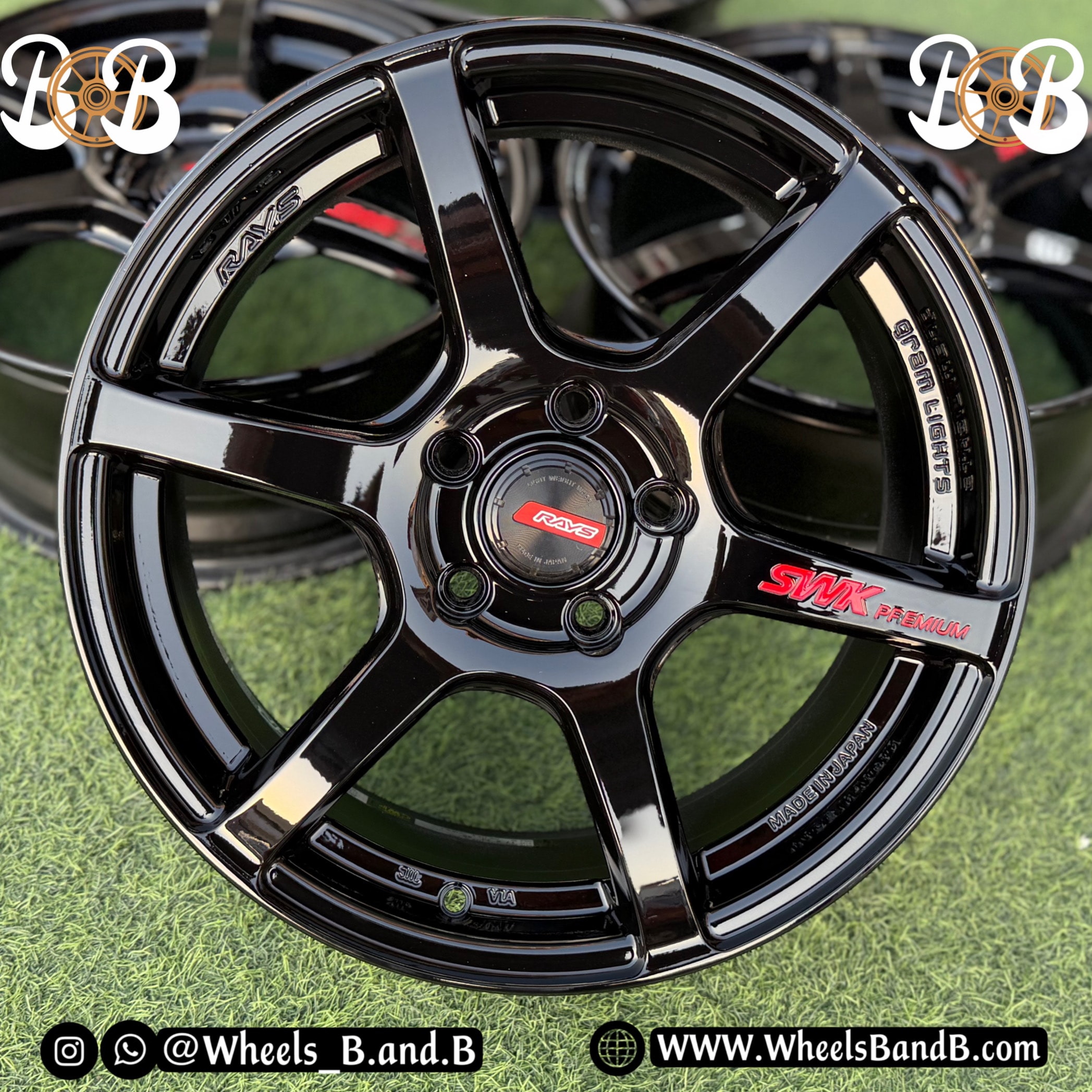 Wheels B&B RAYS GL 57C6 — 17 inch