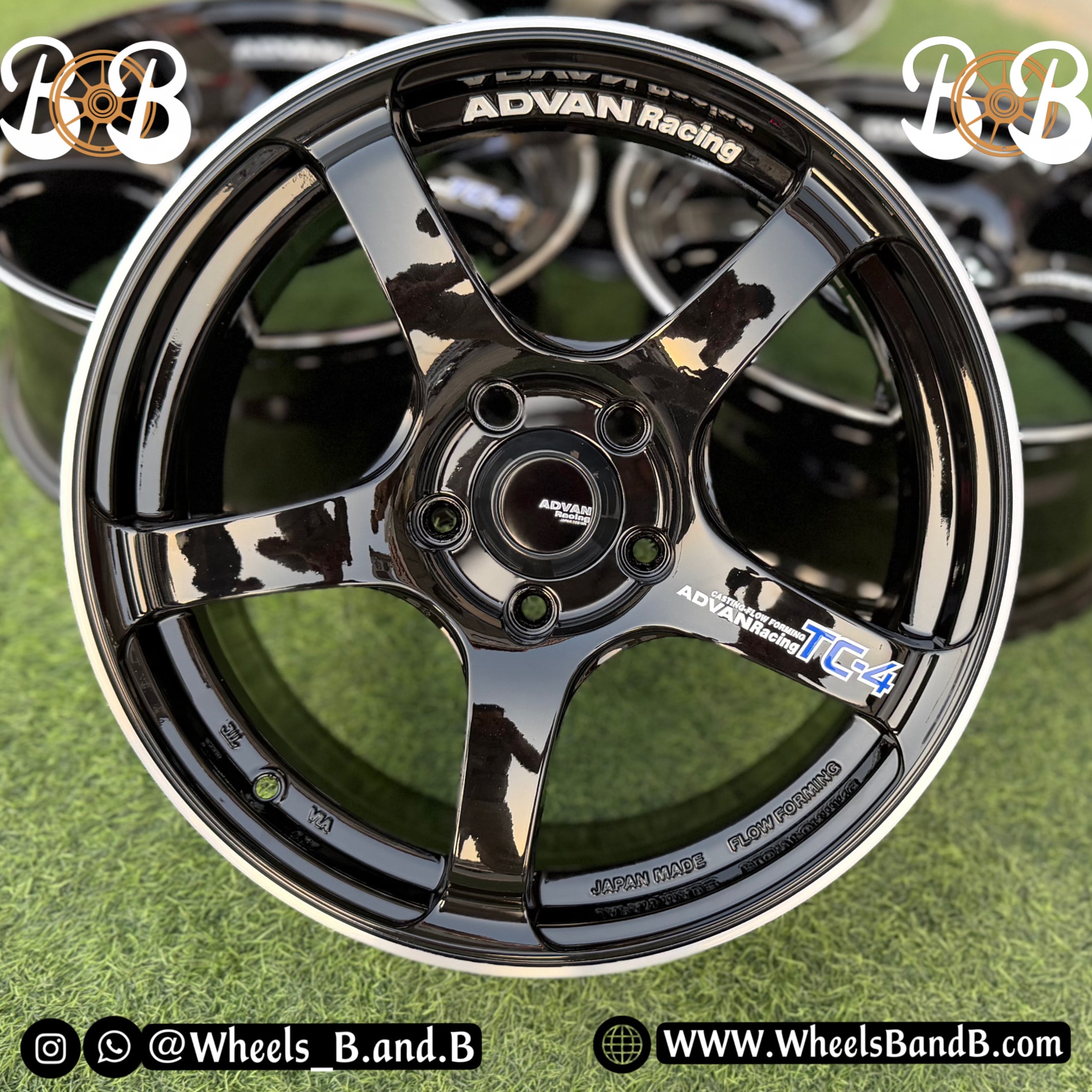 Wheels B&B ADVAN RACING TC4 — 17 inch