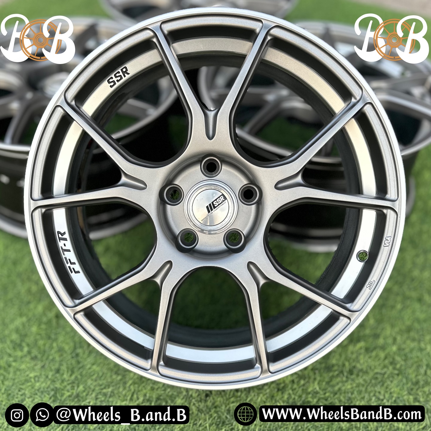 18-Inch Alloy Wheels SSR GTX02 — 18 inch