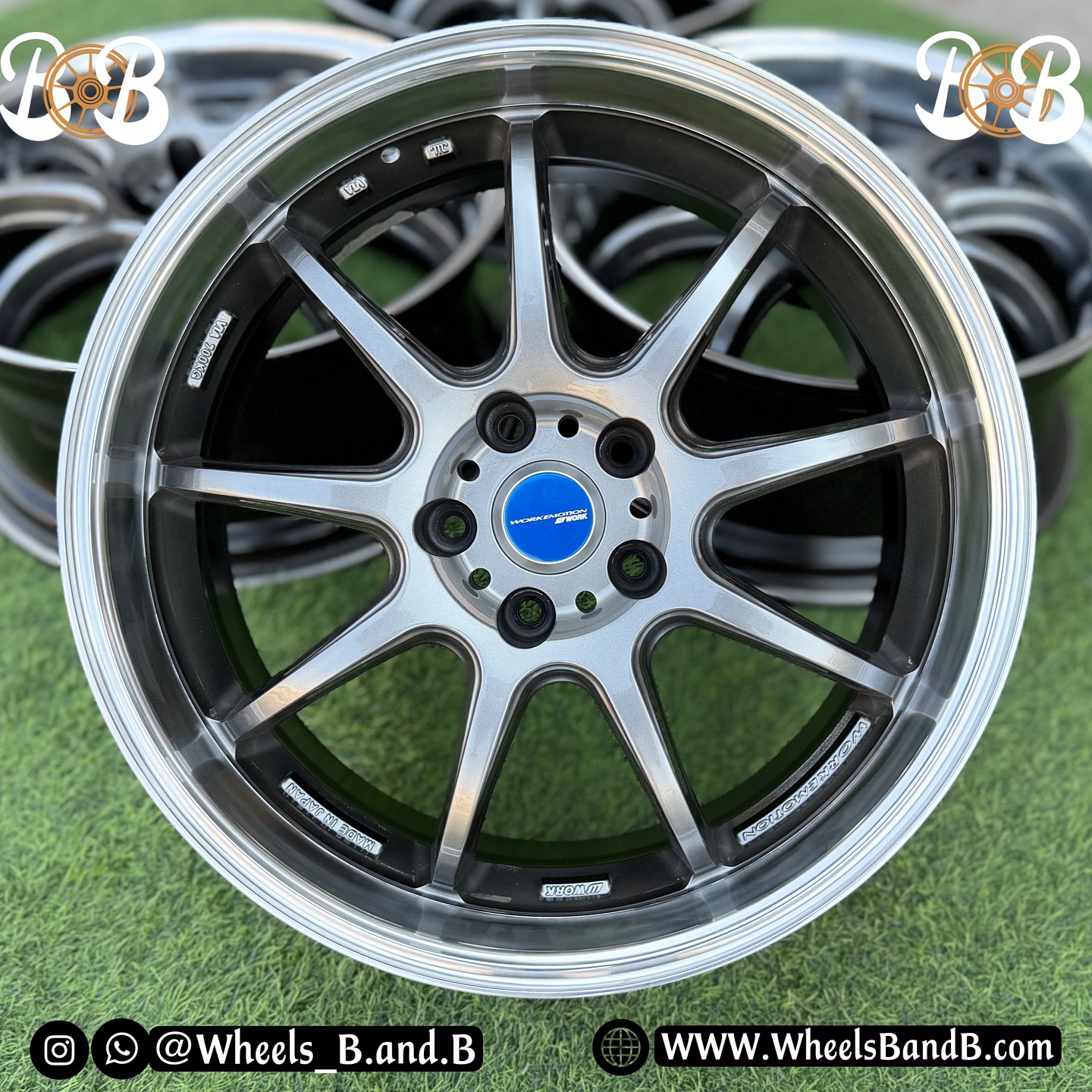 Work Wheels - Custom JDM Wheels WORK EMOTION D9R — image 1 of 9