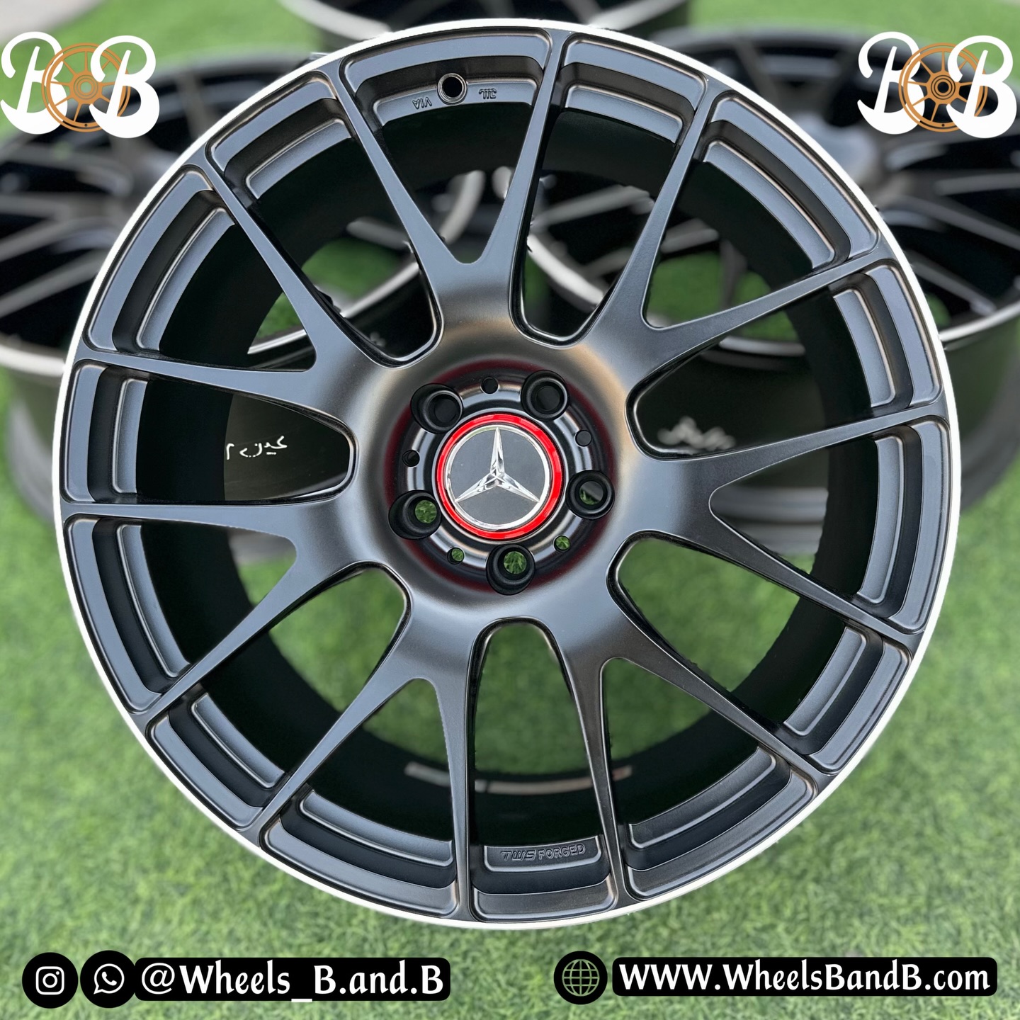 AMG & Mercedes-Benz Wheels TWS FORGED EXCLUSIVE 107M monoblock — 19 inch