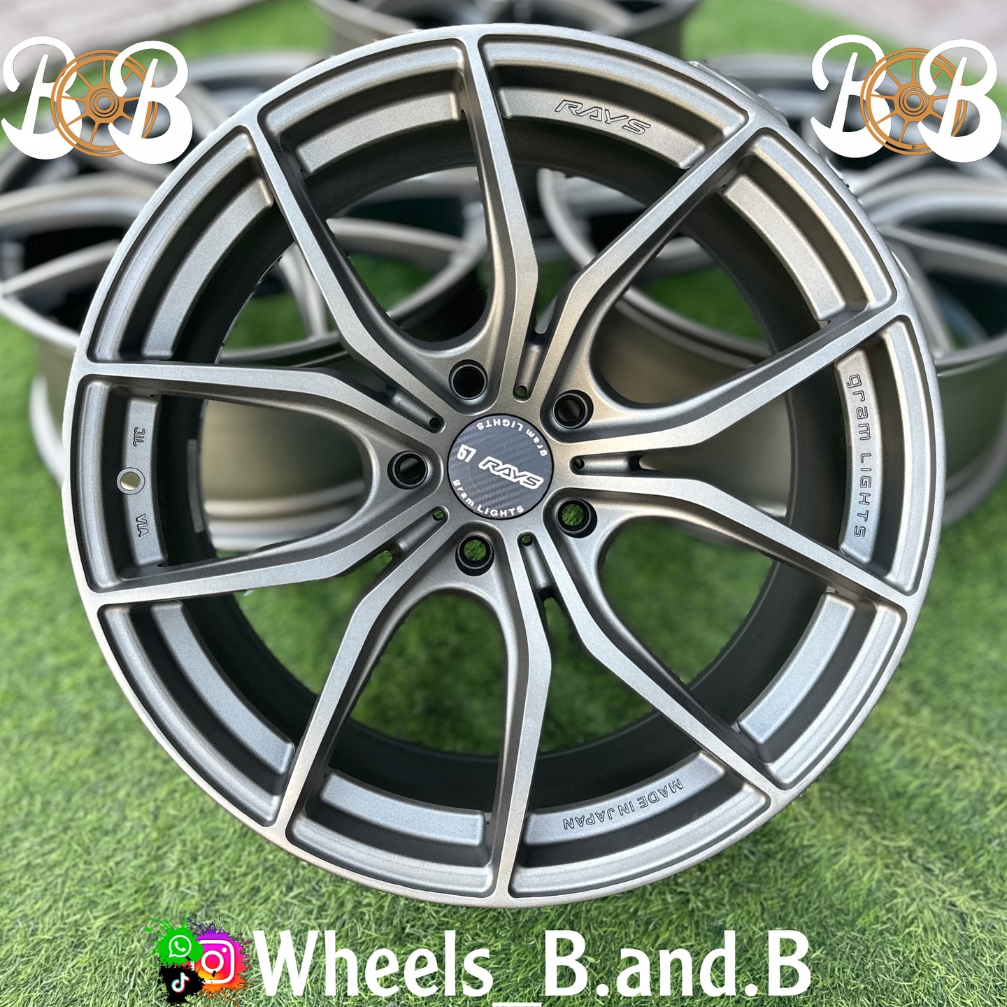 19-Inch Alloy Wheels RAYS GL 57FXX — 19 inch