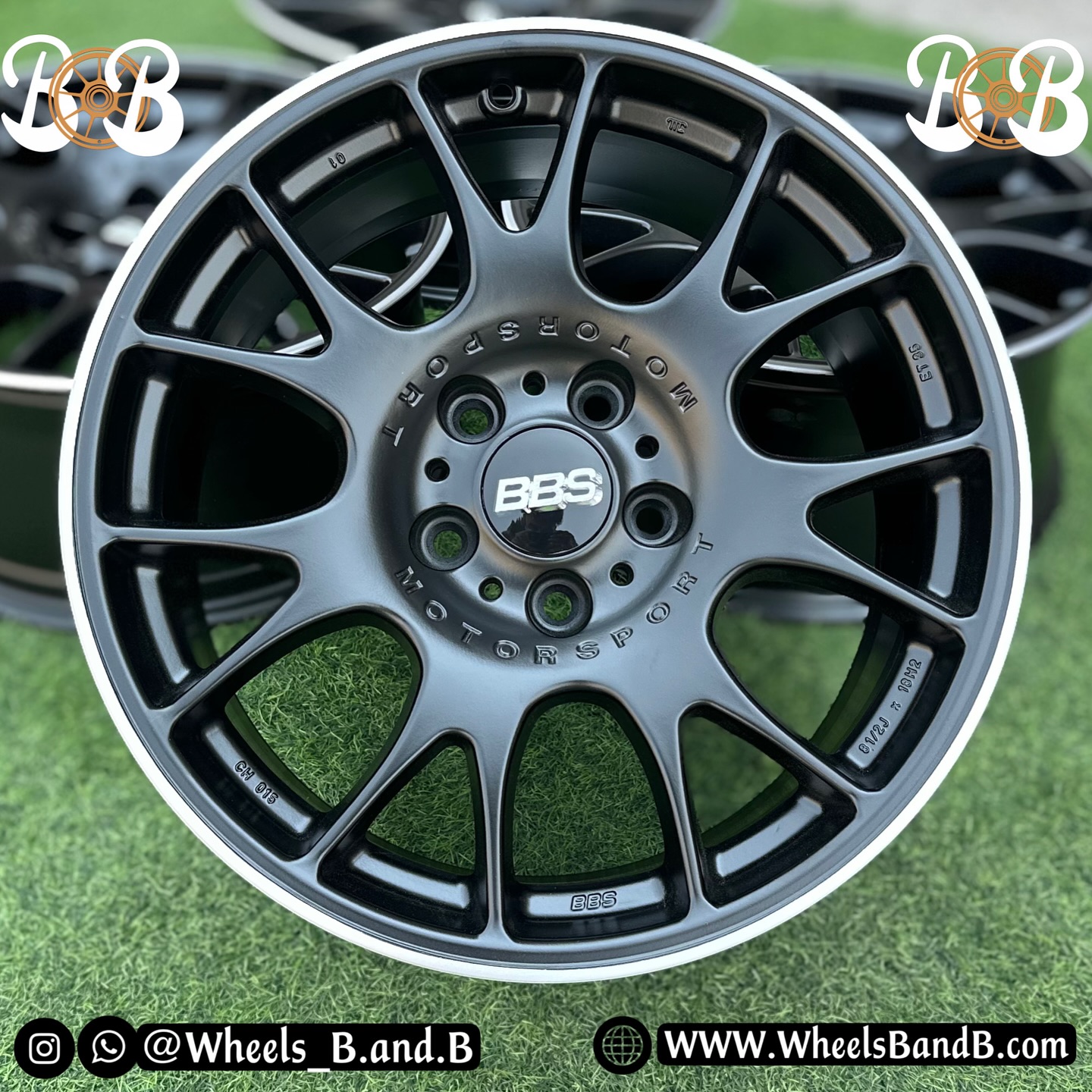 German Car Wheels - Premium European Engineering BBS CH-R (MOTORSPORT) — image 1 of 9