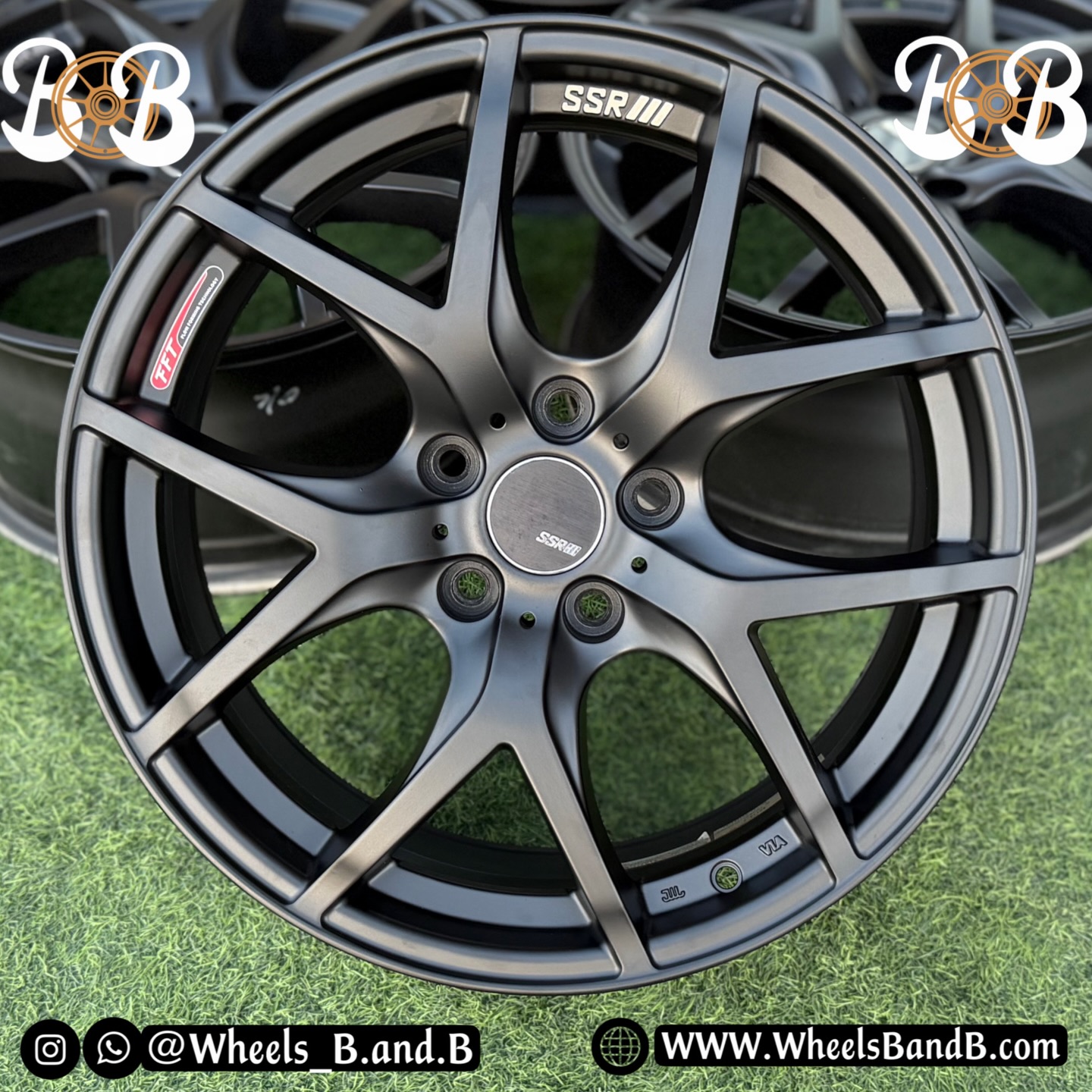 Wheels original SSR🛞Model: GTV03Code: #bnb783Mede in JAPAN Specs: Size: 18”Pcd: 5x114.3Whidth: 8.5J ET: 55Wheel Material: AluminumTo order call and WhatsApp:+971558548077Or directWebsite: https://www.wheelsbandb.com/#JDM#JDMLifestyle#CarEnthusiast#WheelFitment