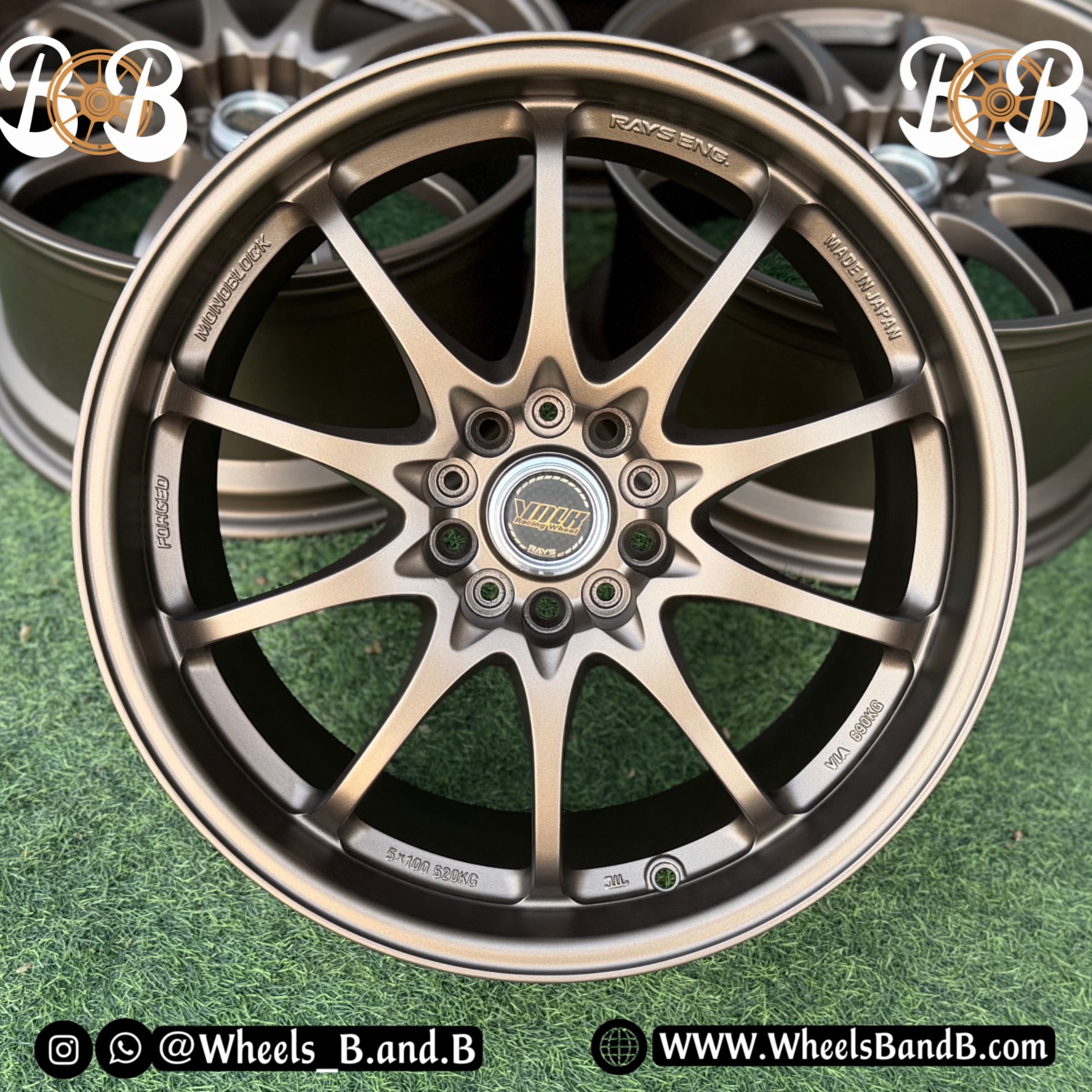 Wheels original RAYS🛞Model: CE28 NCode: #bnb796Mede in JAPAN  Specs: Size: 18”Pcd: 5x114.3Whidth: 9.5JET: 30Wheel Material: AluminumTo order call and WhatsApp:+971558548077Or directWebsite: https://www.wheelsbandb.com/#RaysEngineering#VolkRacing#JDMCulture#WheelPorn