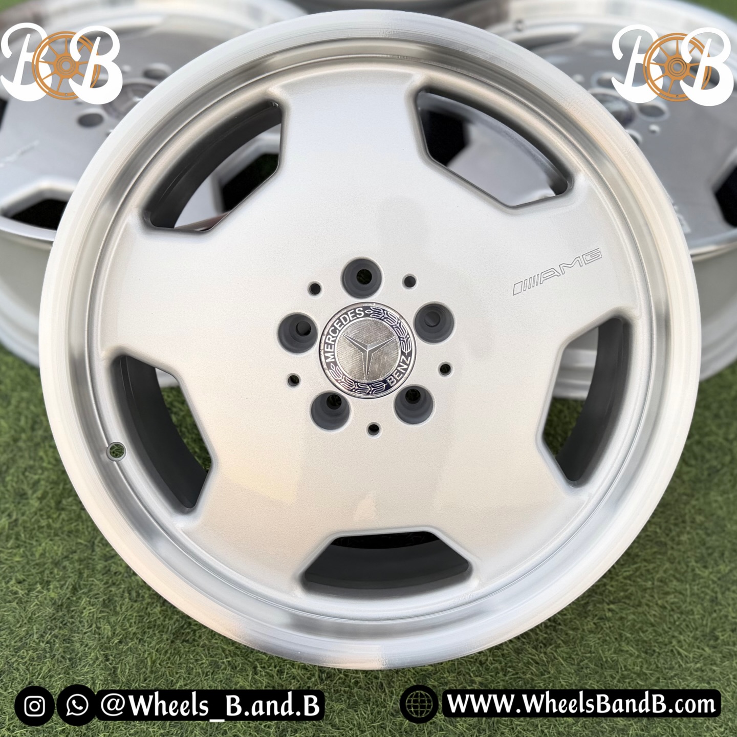 Wheels original AMG🛞Model: MONOBLOCK ( W210 )Code: #bnb793Mede in BELGIUM 🇧🇪 Specs: Size: 18”Pcd: 5x112Whidth: 8J & 9JET: 31 & 35Wheel Material: AluminumTo order call and WhatsApp:+971558548077Or directWebsite: https://www.wheelsbandb.com/#AMGWheels#Monoblock#MercedesW210#OEMWheels